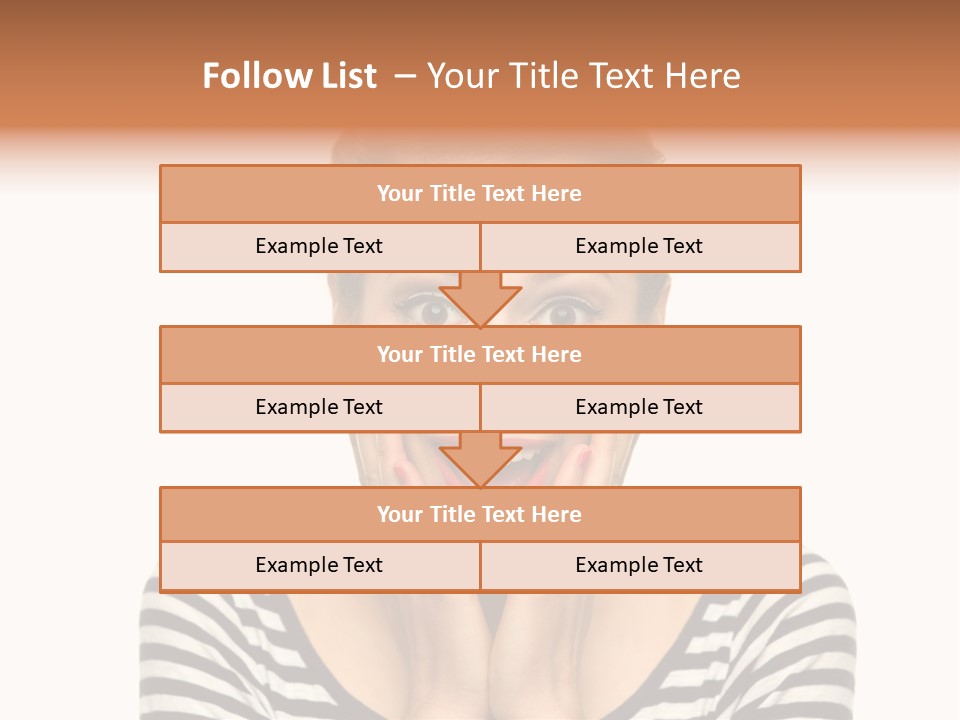 Red Old Fashioned People PowerPoint Template