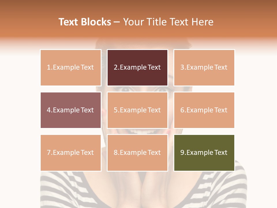 Red Old Fashioned People PowerPoint Template