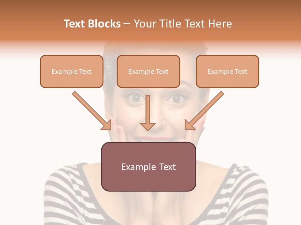 Red Old Fashioned People PowerPoint Template