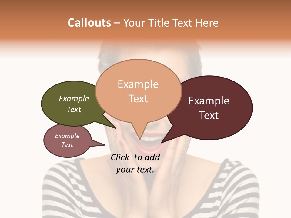 Red Old Fashioned People PowerPoint Template