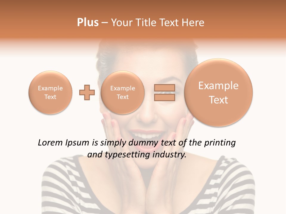 Red Old Fashioned People PowerPoint Template