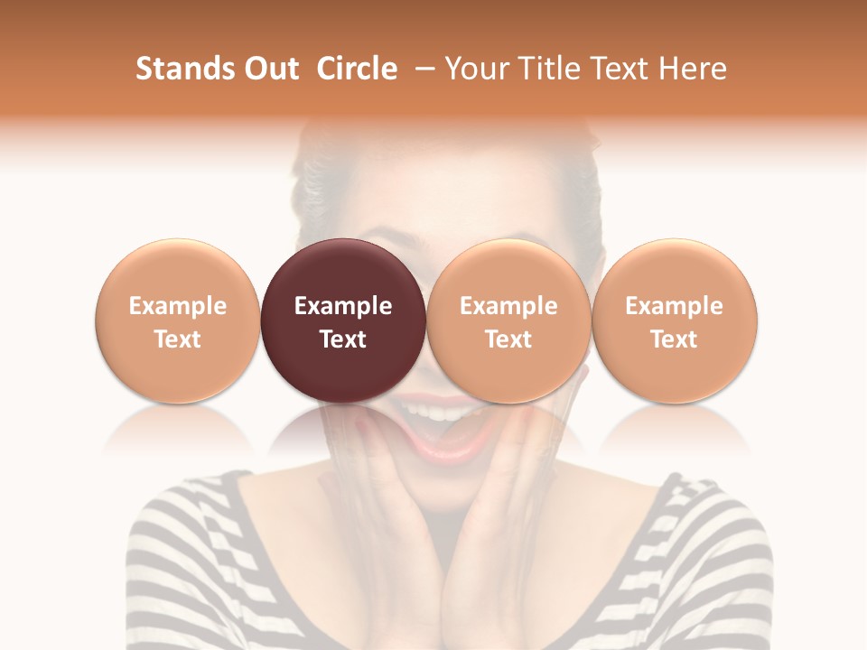 Red Old Fashioned People PowerPoint Template