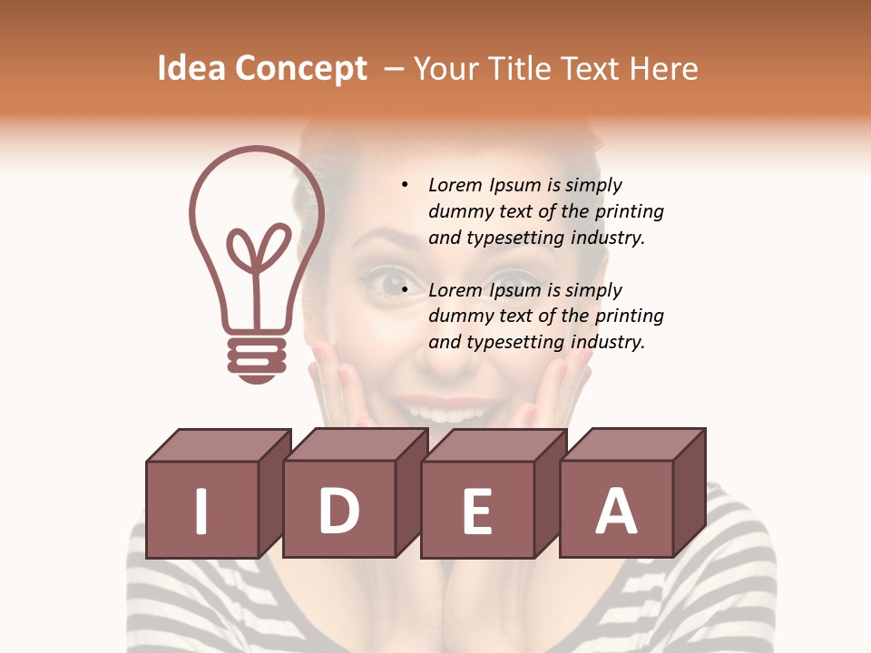 Red Old Fashioned People PowerPoint Template