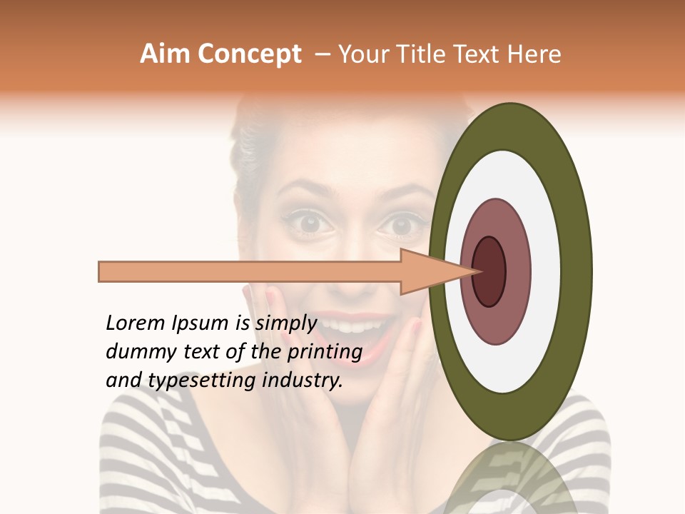 Red Old Fashioned People PowerPoint Template