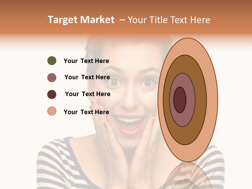 Red Old Fashioned People PowerPoint Template