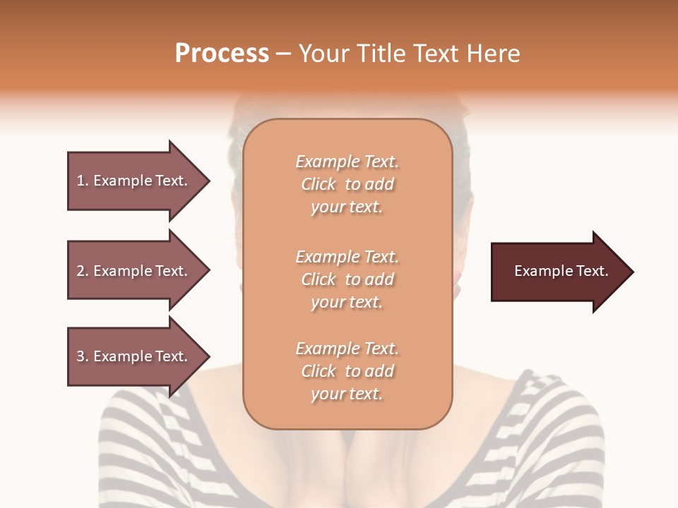 Red Old Fashioned People PowerPoint Template
