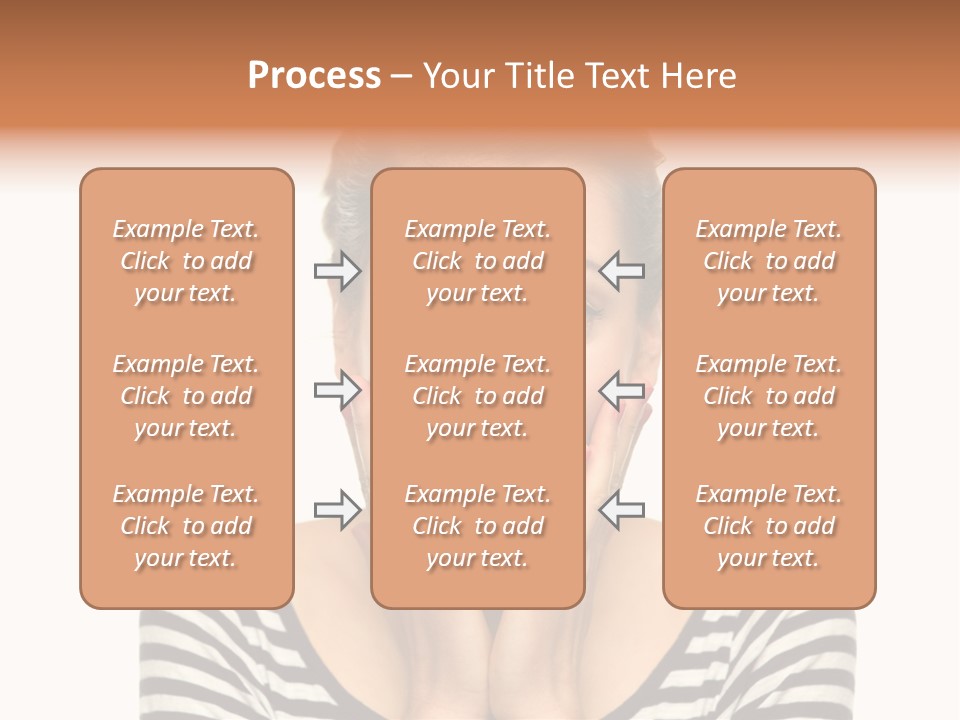 Red Old Fashioned People PowerPoint Template