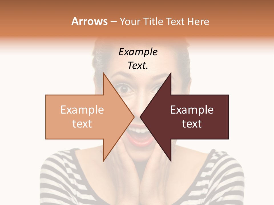 Red Old Fashioned People PowerPoint Template