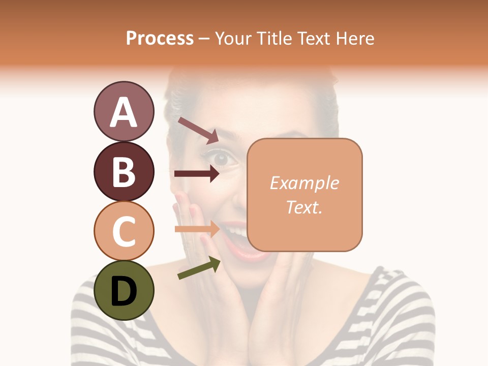 Red Old Fashioned People PowerPoint Template