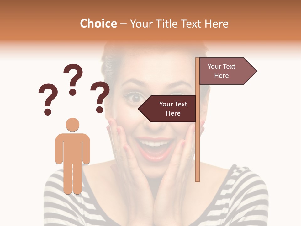 Red Old Fashioned People PowerPoint Template