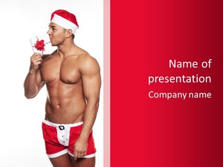 Box Fun December PowerPoint Template