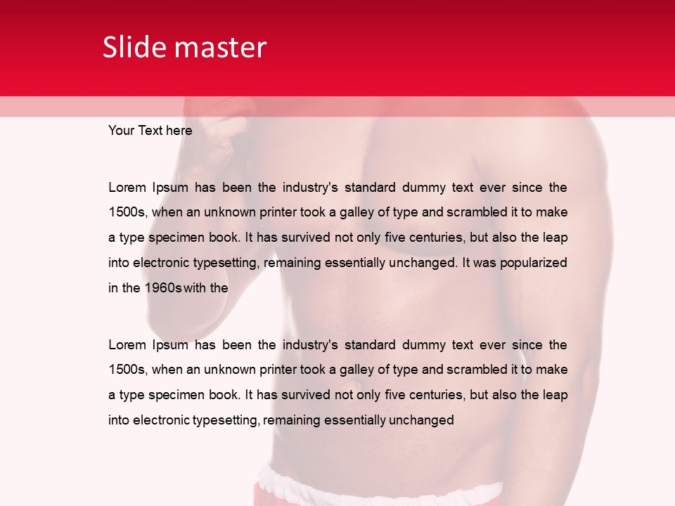 Box Fun December PowerPoint Template