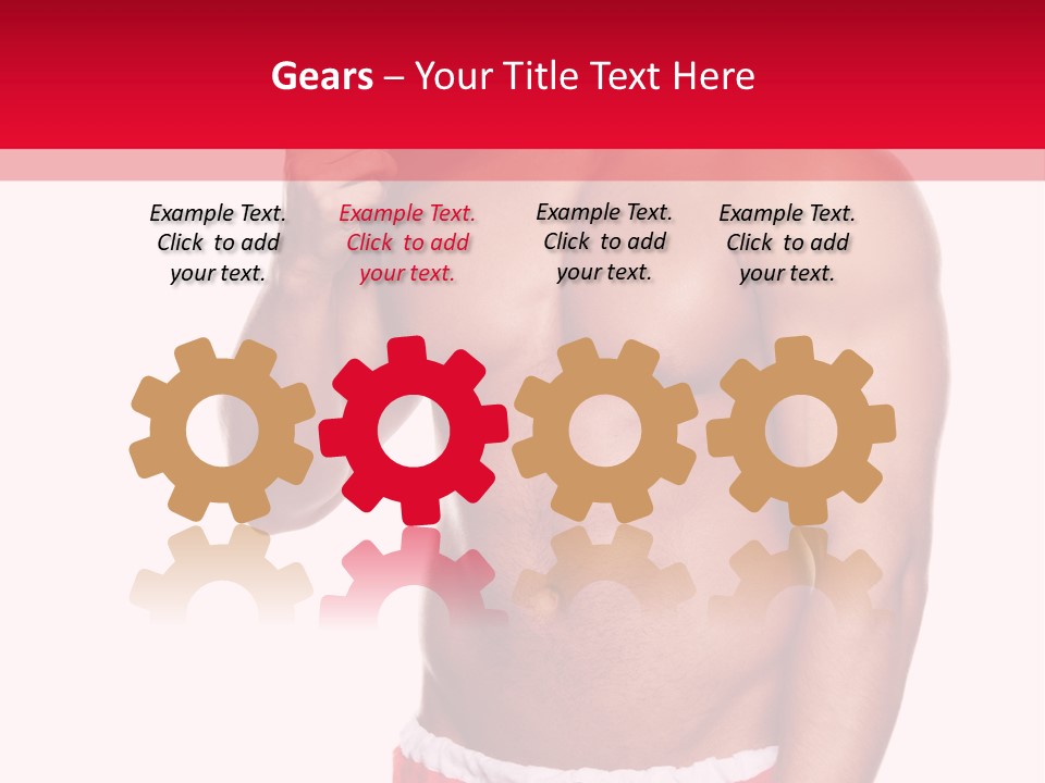 Box Fun December PowerPoint Template