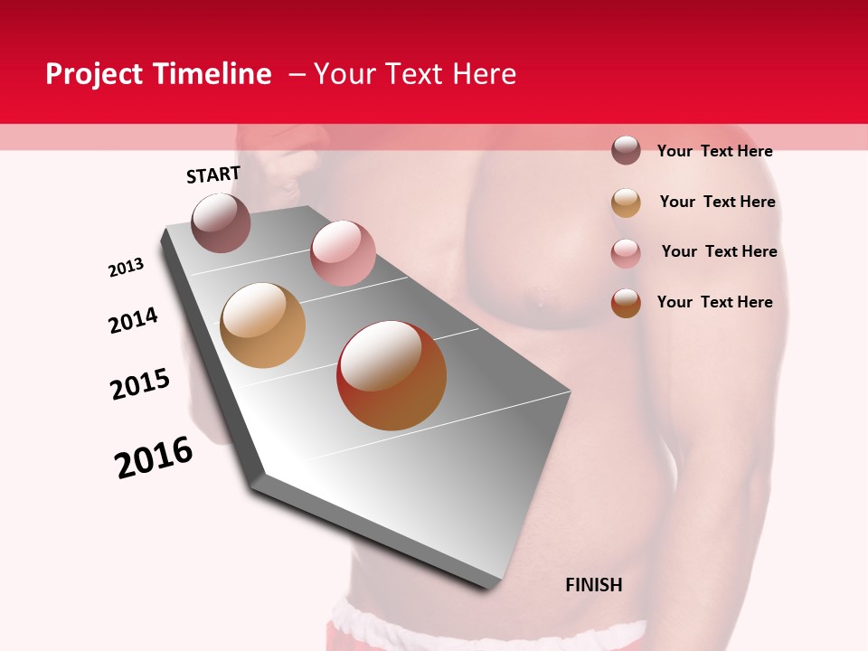 Box Fun December PowerPoint Template