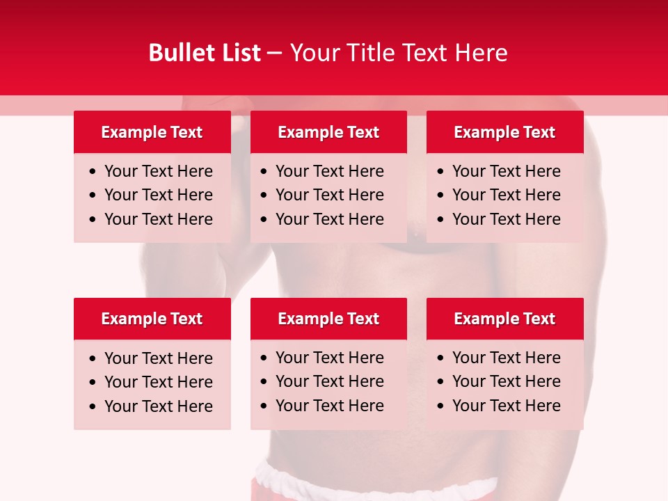 Box Fun December PowerPoint Template