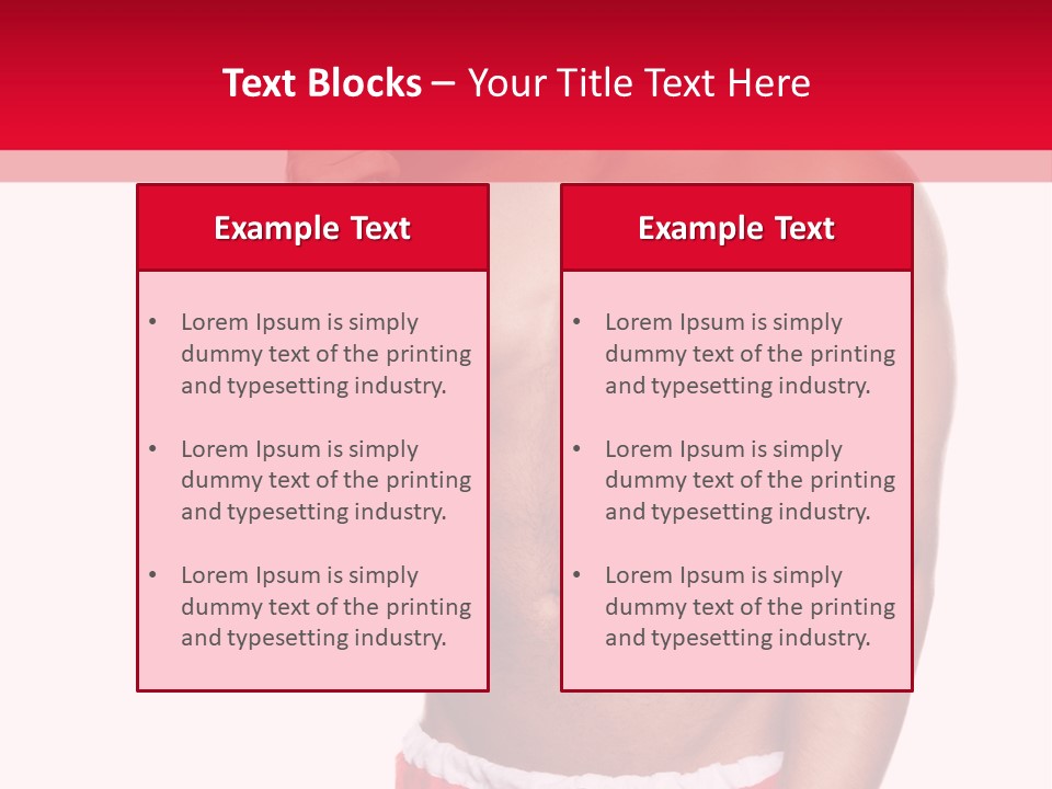 Box Fun December PowerPoint Template