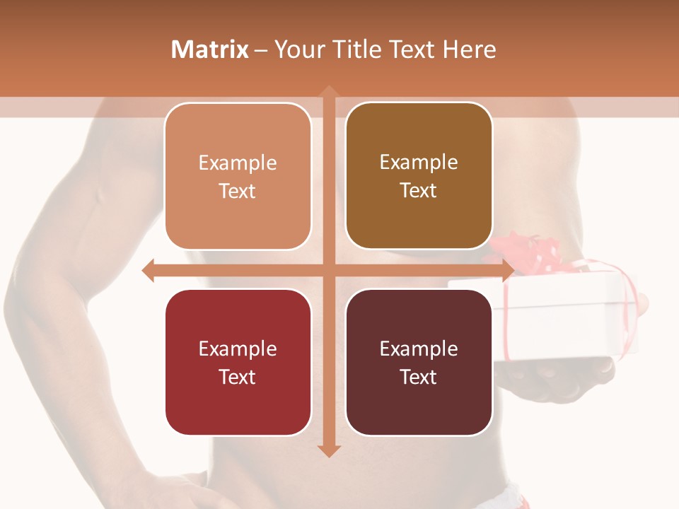 Muscle Holiday Xmas PowerPoint Template