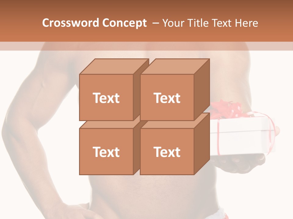 Muscle Holiday Xmas PowerPoint Template