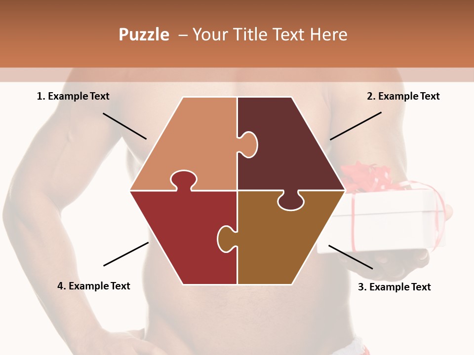 Muscle Holiday Xmas PowerPoint Template