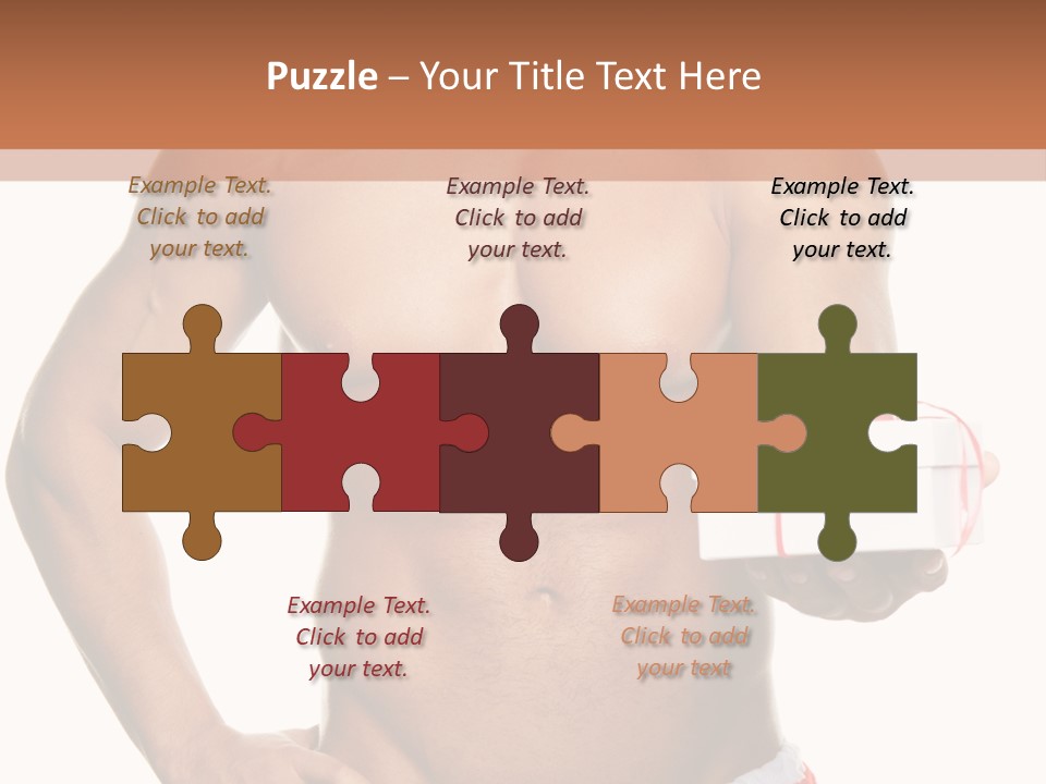 Muscle Holiday Xmas PowerPoint Template