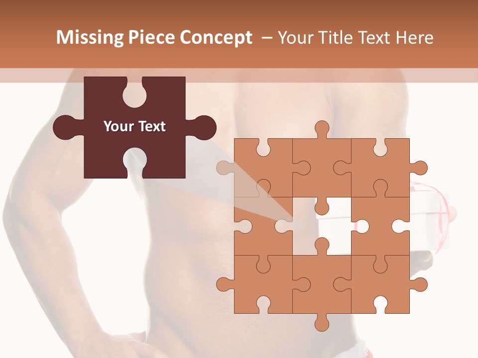 Muscle Holiday Xmas PowerPoint Template