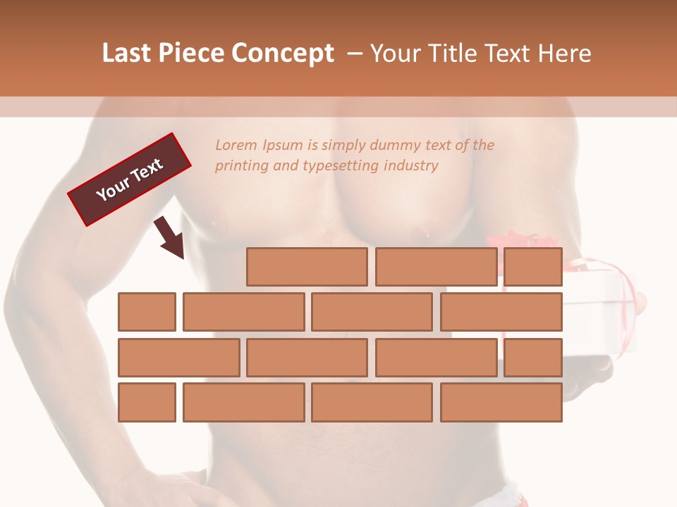 Muscle Holiday Xmas PowerPoint Template