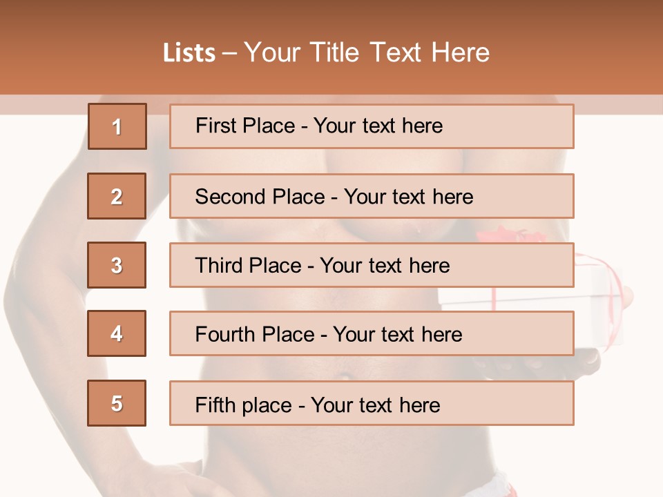 Muscle Holiday Xmas PowerPoint Template