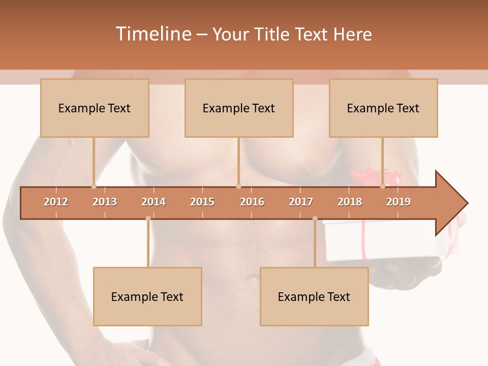 Muscle Holiday Xmas PowerPoint Template
