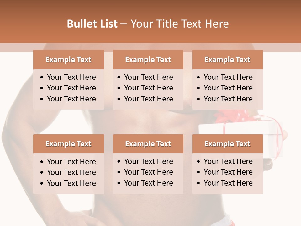 Muscle Holiday Xmas PowerPoint Template