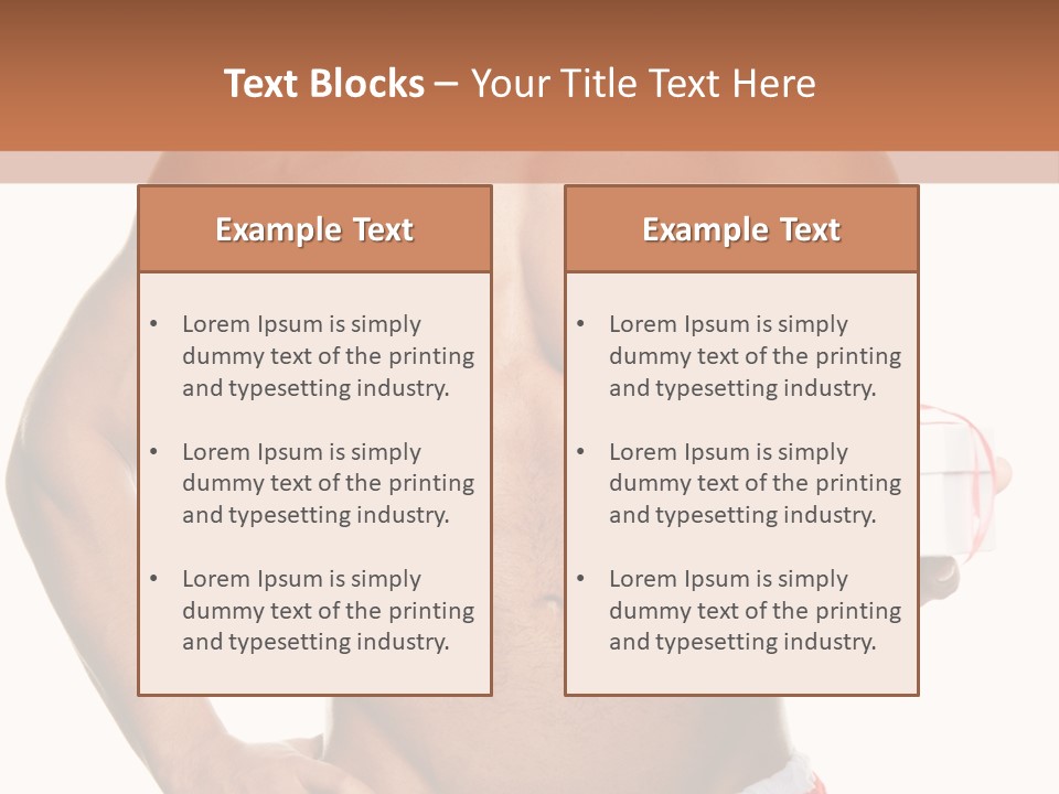 Muscle Holiday Xmas PowerPoint Template