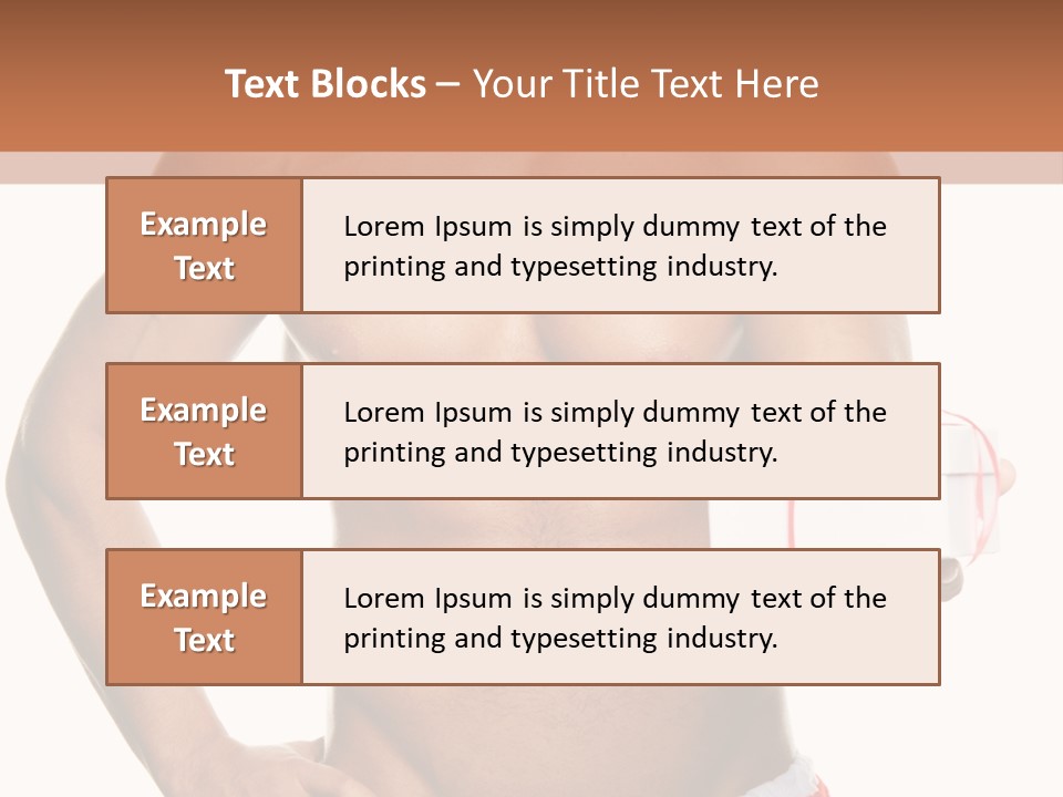 Muscle Holiday Xmas PowerPoint Template