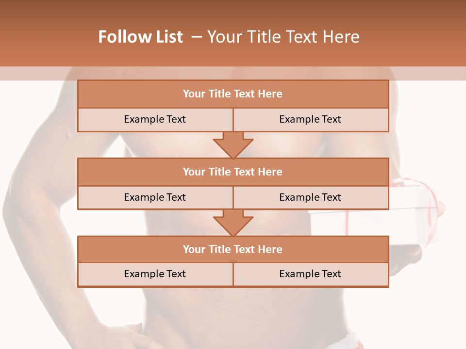 Muscle Holiday Xmas PowerPoint Template
