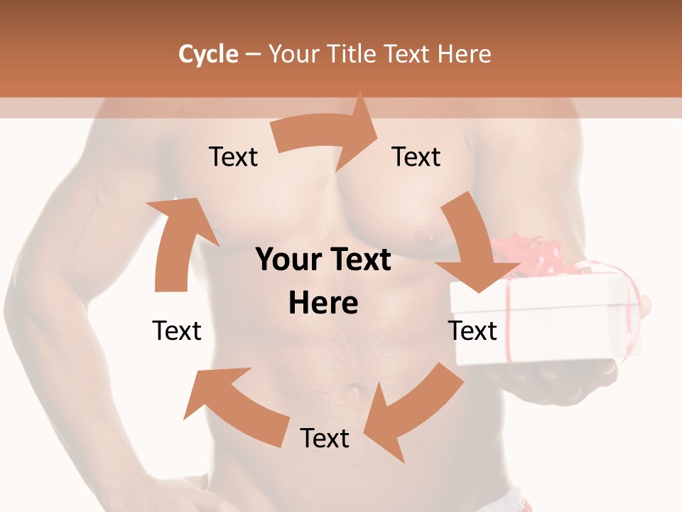 Muscle Holiday Xmas PowerPoint Template