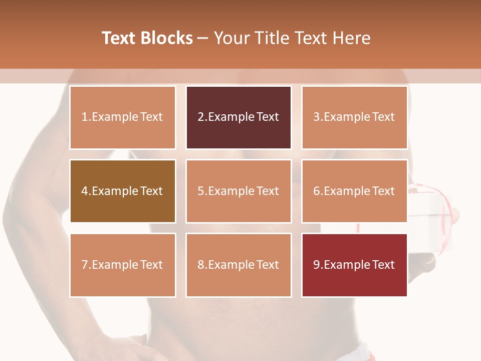 Muscle Holiday Xmas PowerPoint Template