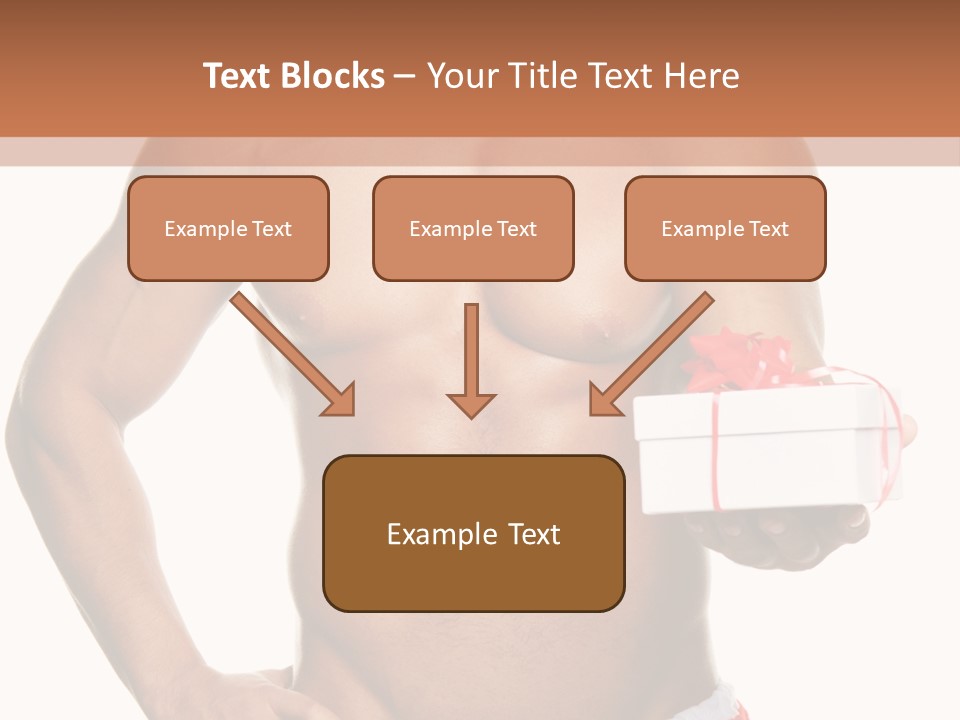 Muscle Holiday Xmas PowerPoint Template