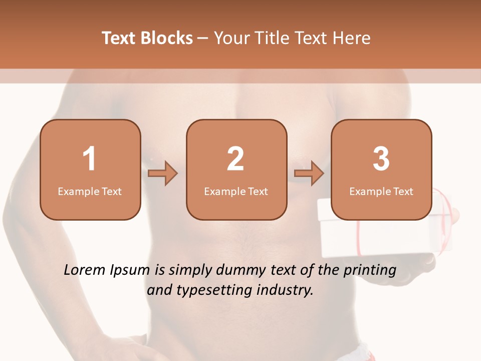 Muscle Holiday Xmas PowerPoint Template