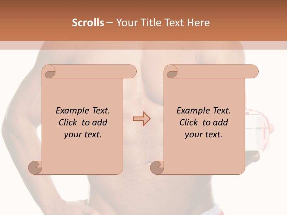 Muscle Holiday Xmas PowerPoint Template