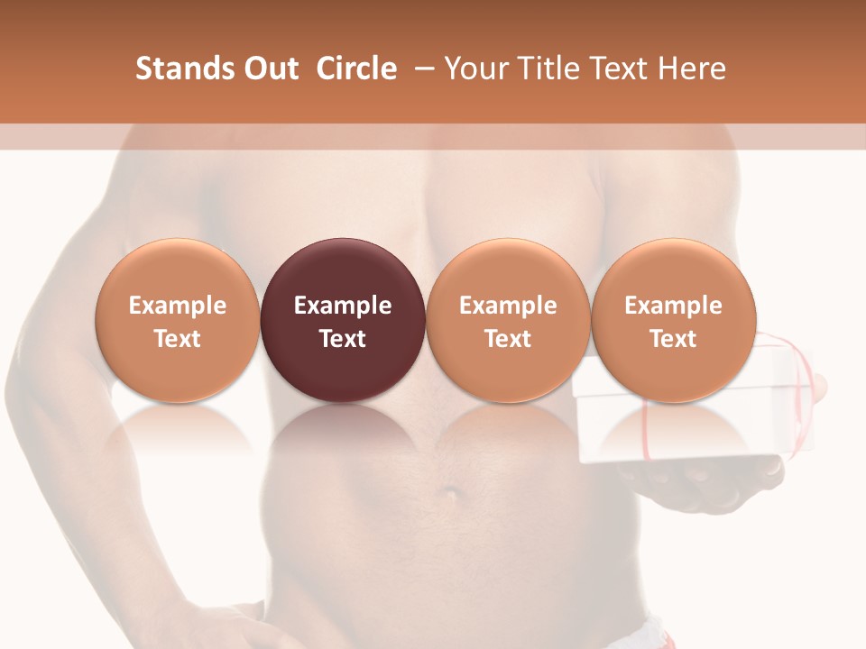 Muscle Holiday Xmas PowerPoint Template