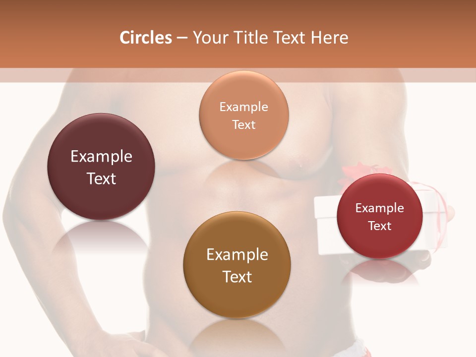 Muscle Holiday Xmas PowerPoint Template