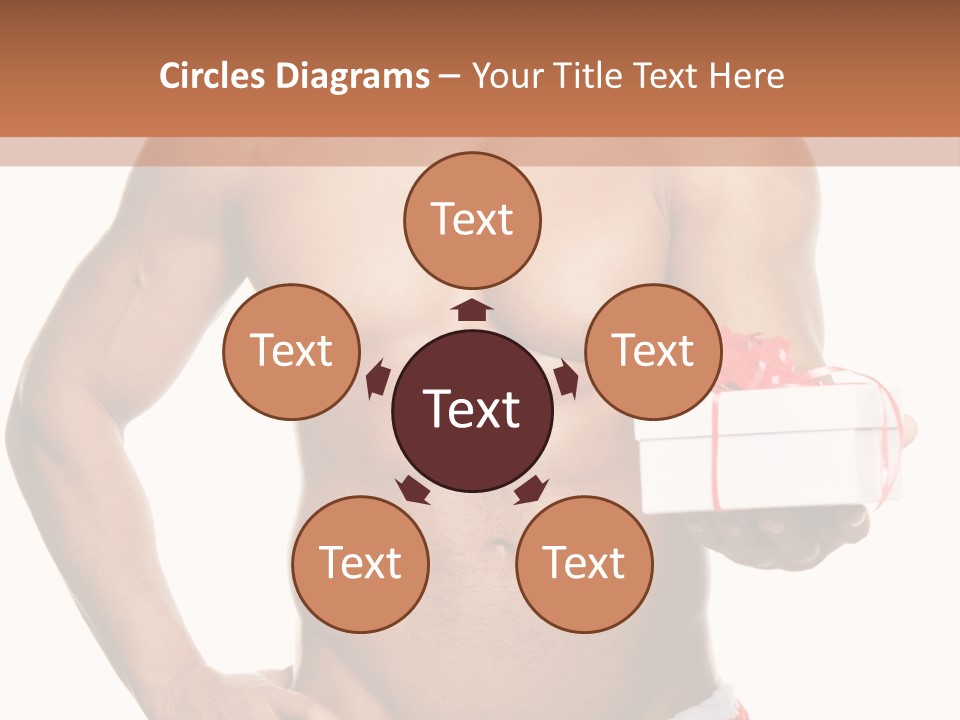 Muscle Holiday Xmas PowerPoint Template