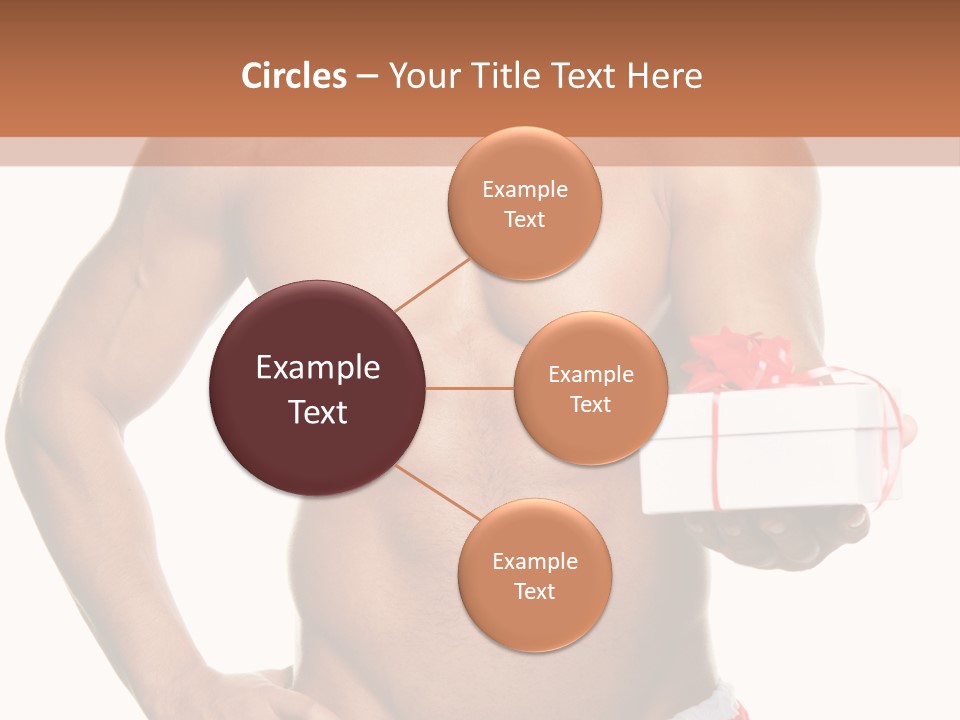 Muscle Holiday Xmas PowerPoint Template