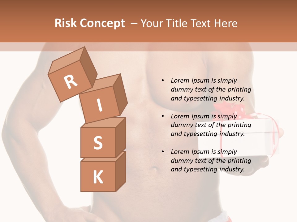 Muscle Holiday Xmas PowerPoint Template