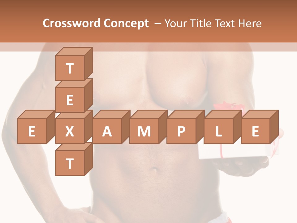 Muscle Holiday Xmas PowerPoint Template