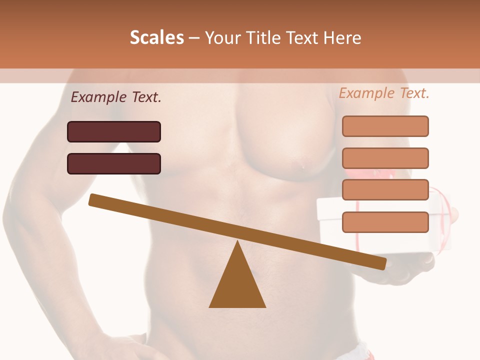 Muscle Holiday Xmas PowerPoint Template