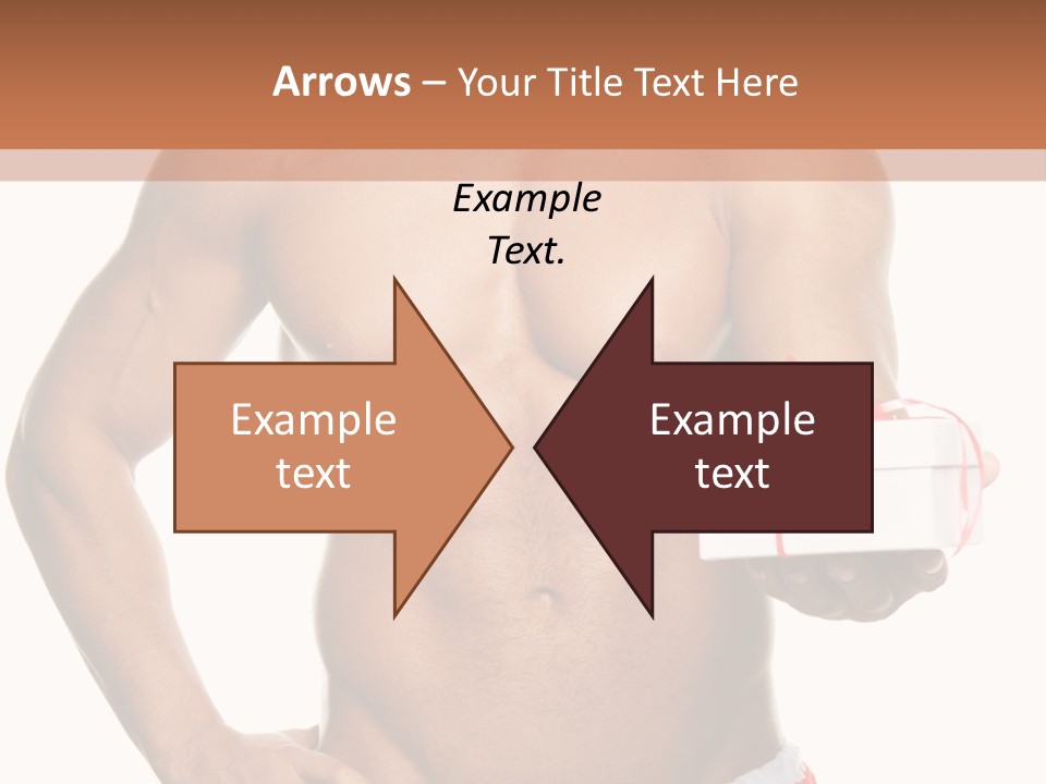 Muscle Holiday Xmas PowerPoint Template