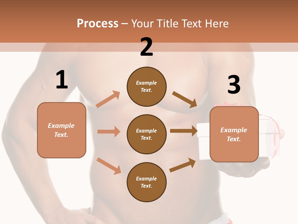 Muscle Holiday Xmas PowerPoint Template