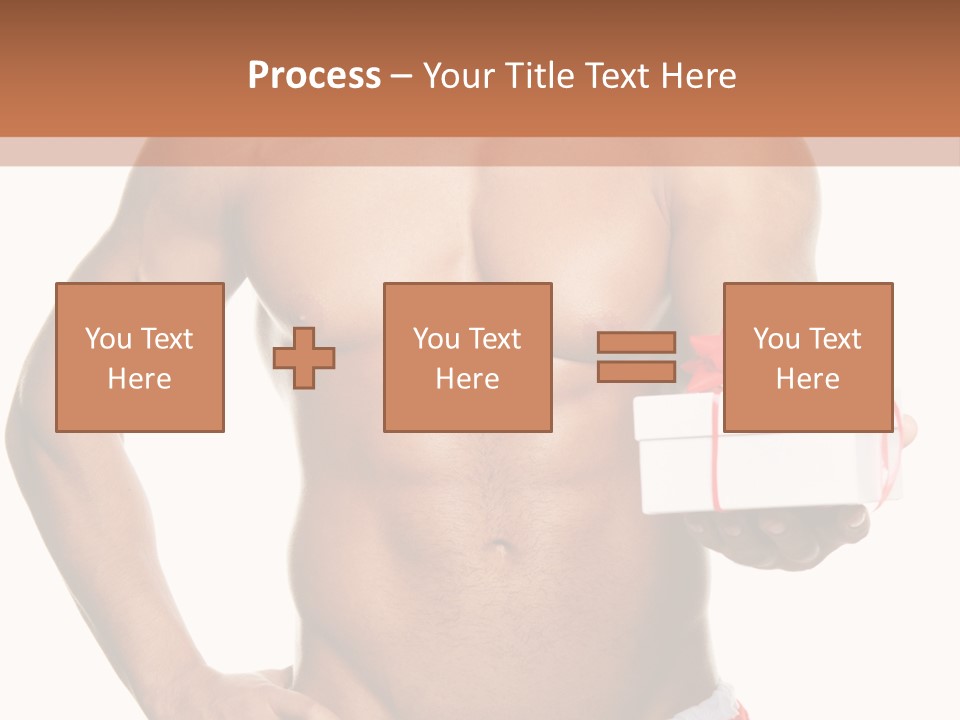 Muscle Holiday Xmas PowerPoint Template