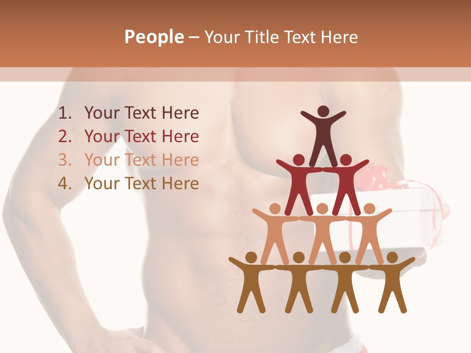 Muscle Holiday Xmas PowerPoint Template