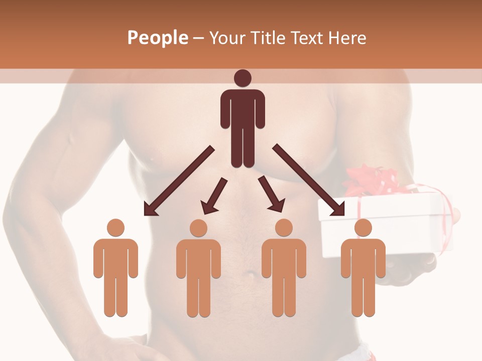 Muscle Holiday Xmas PowerPoint Template