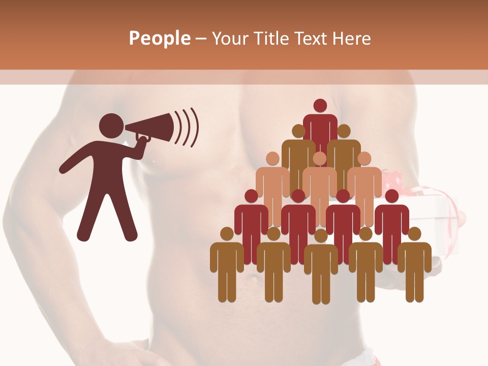 Muscle Holiday Xmas PowerPoint Template